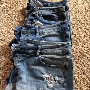 Jean Shorts lot sz 12